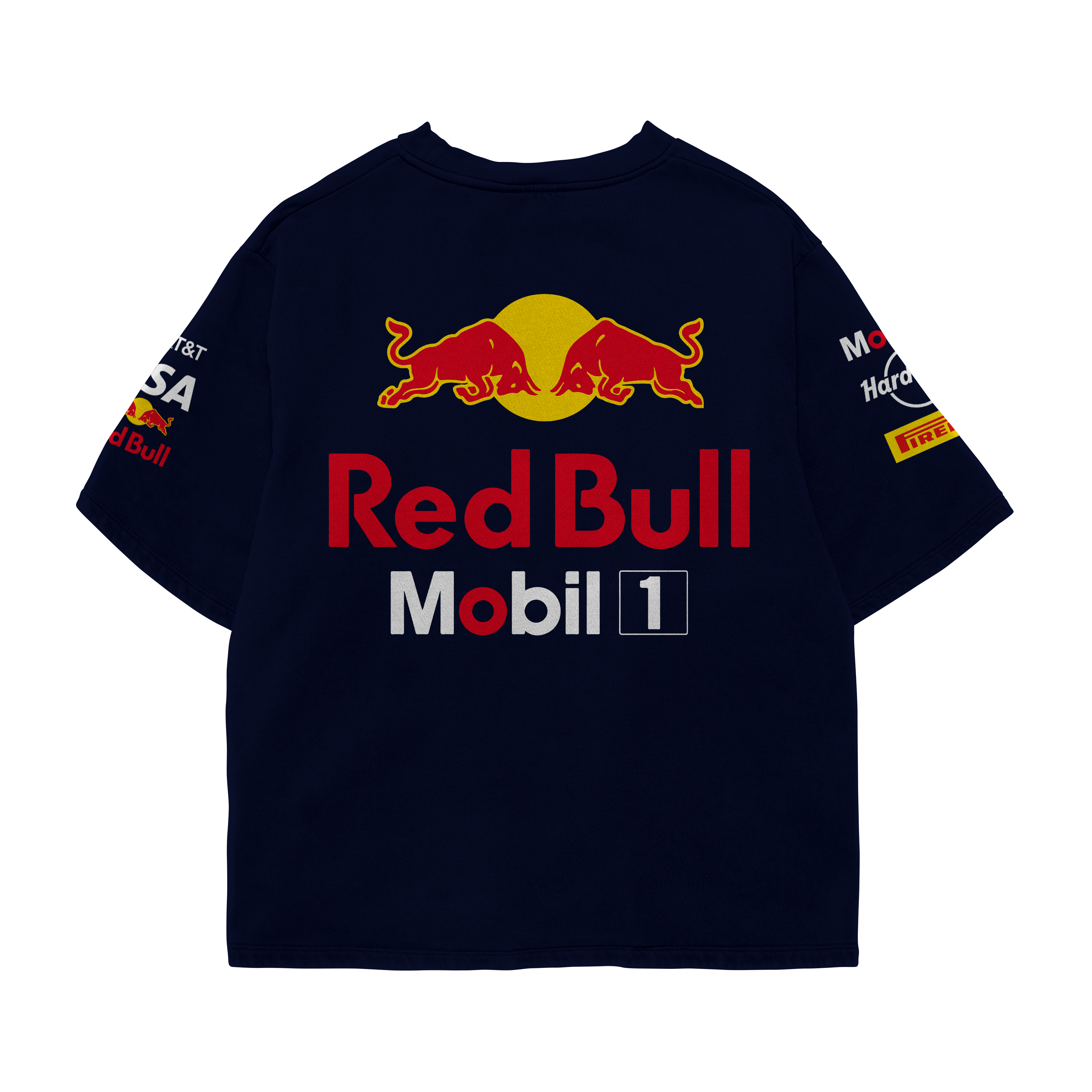 Red Bull Racing Oversized Tee – Navy Blue