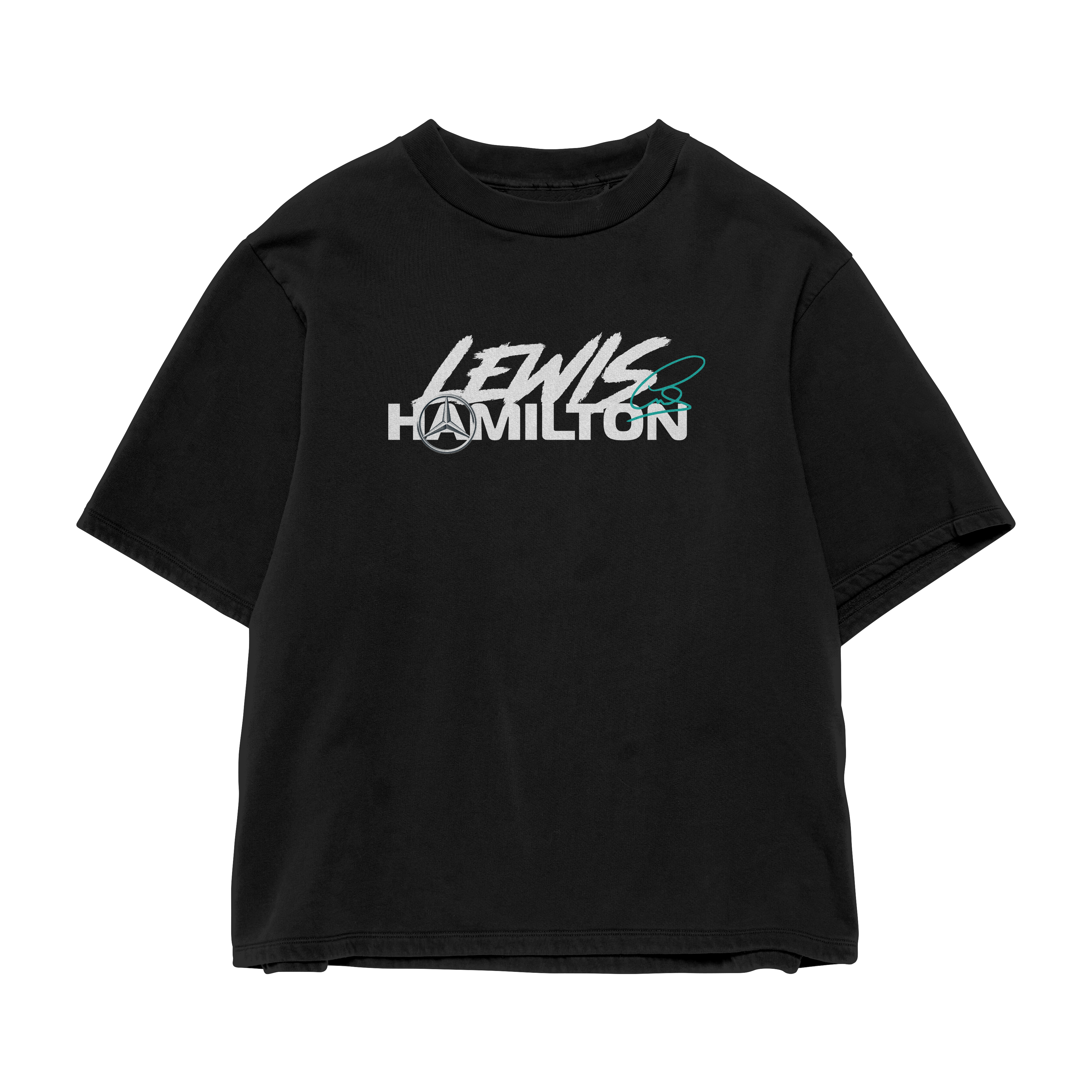Lewis Hamilton Oversized Tee – Black
