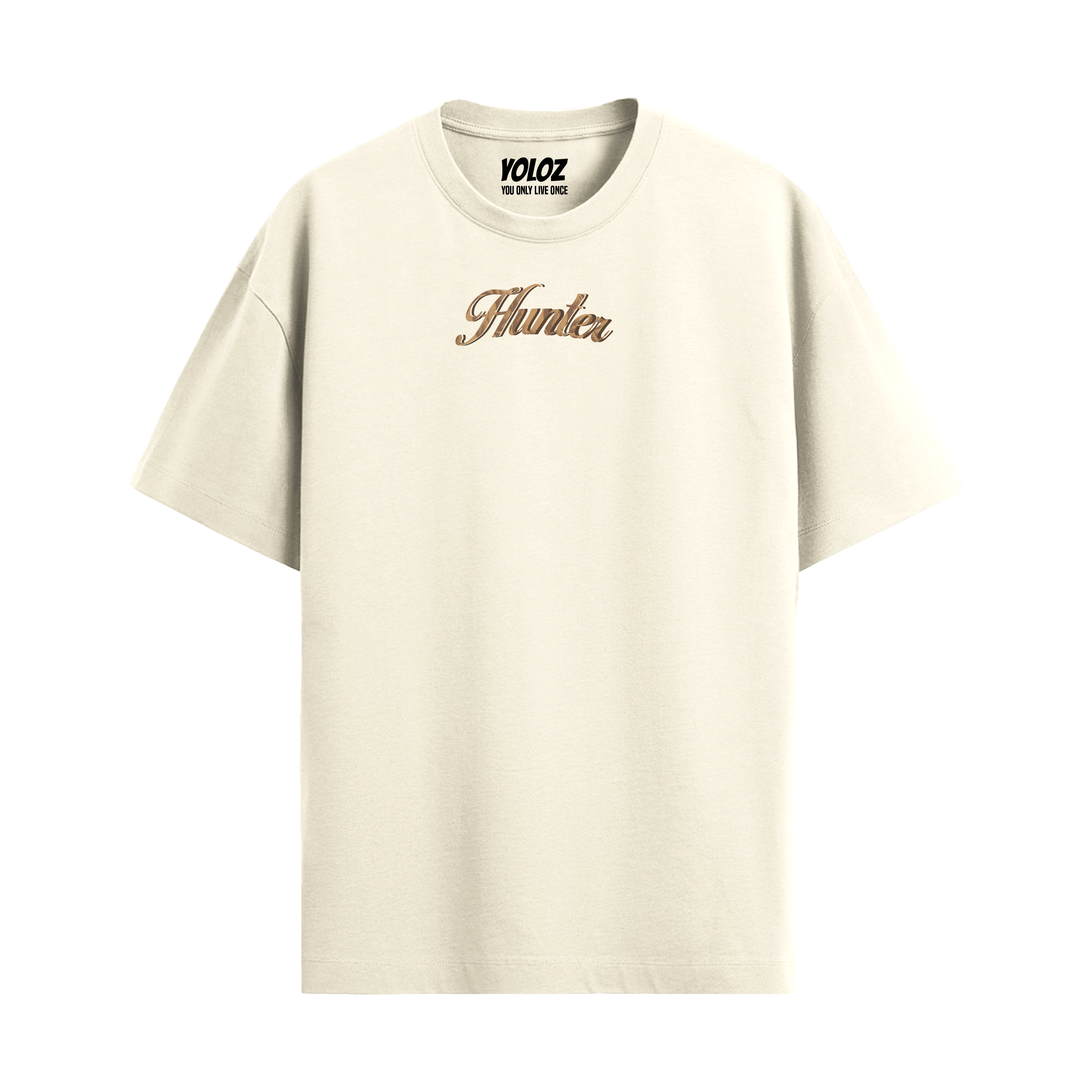 HUNTER OFF WHITE OVERSIZED T-SHIRT