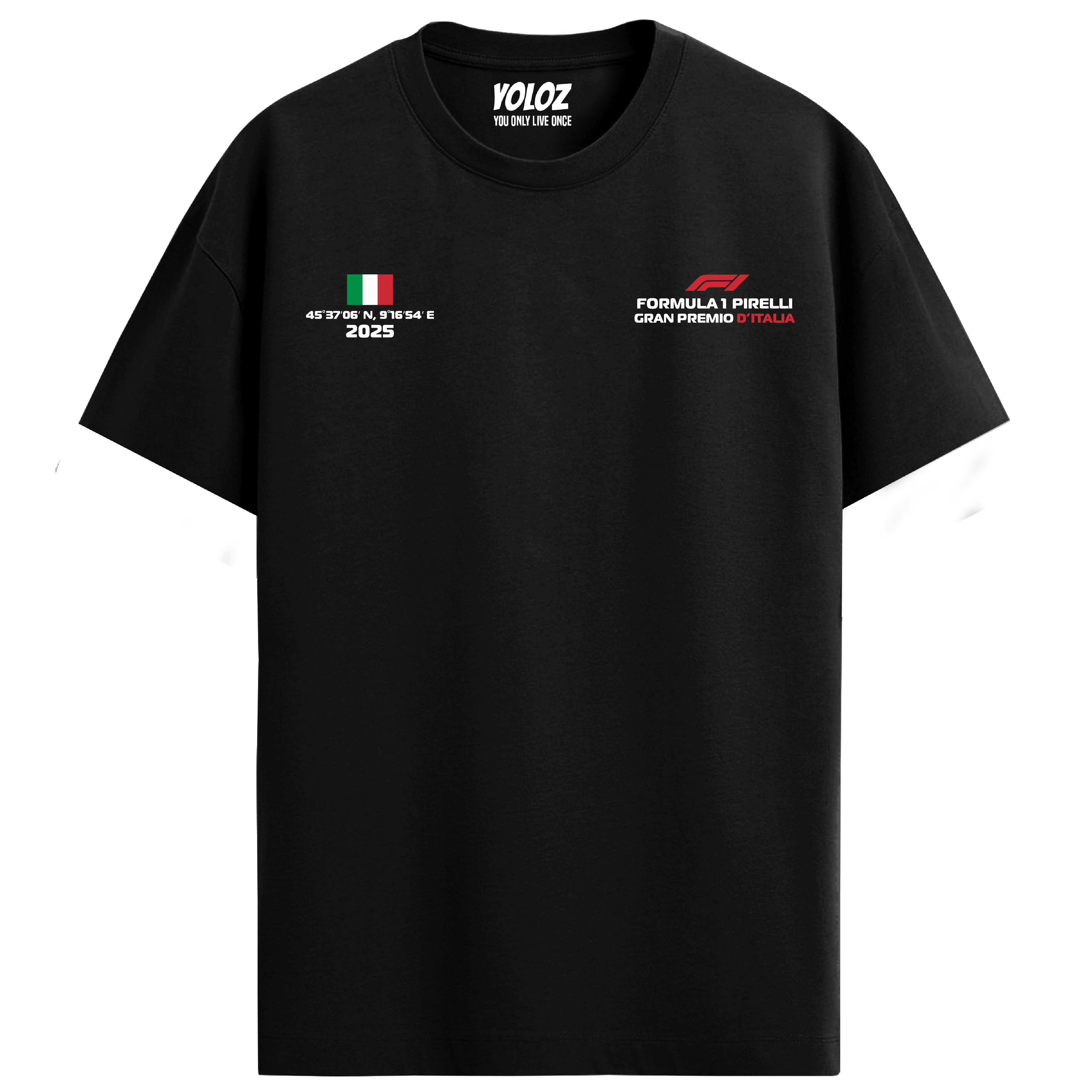 Monza Italy Regular Fit Tee – Acid Wash