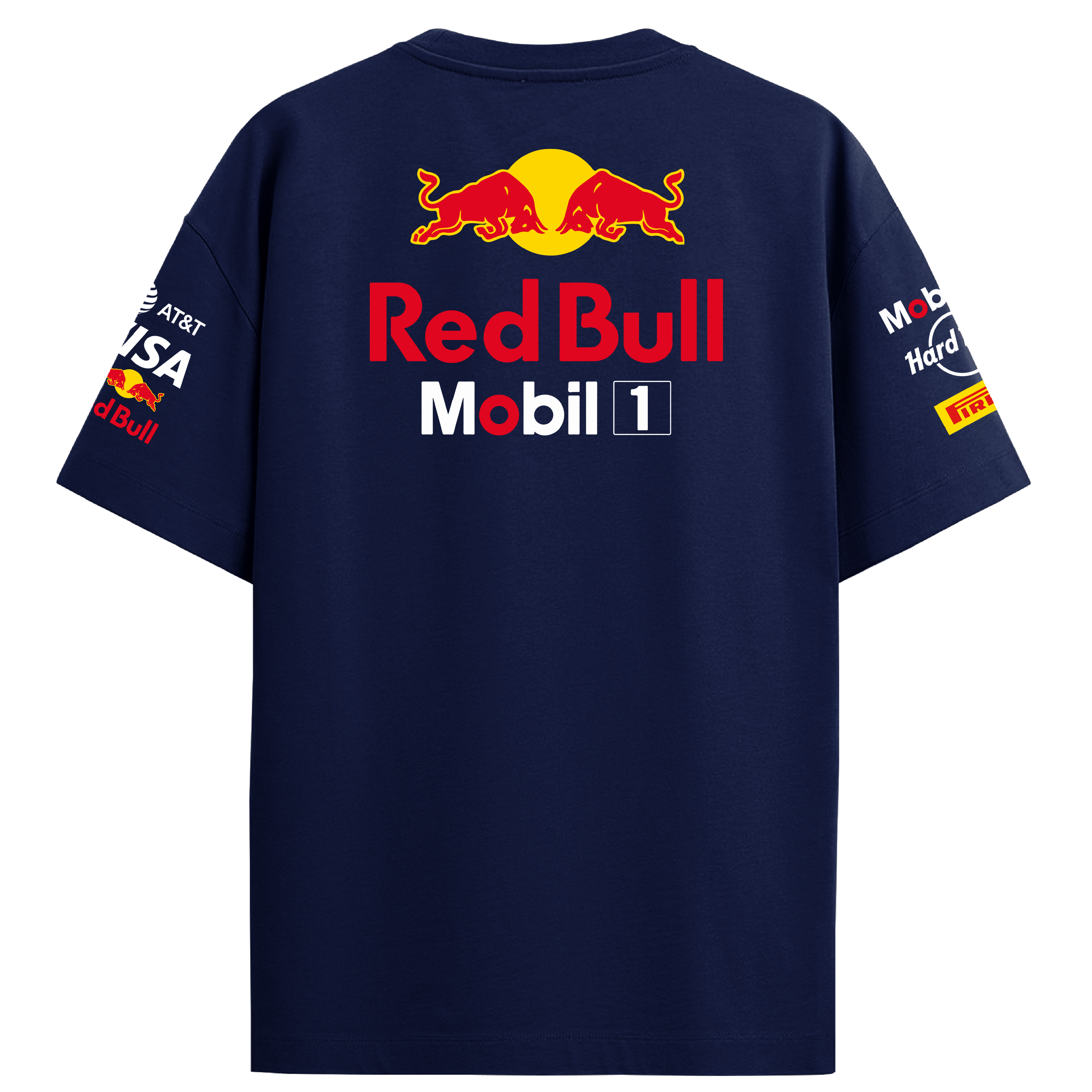 Red Bull Racing Oversized Tee – Navy Blue