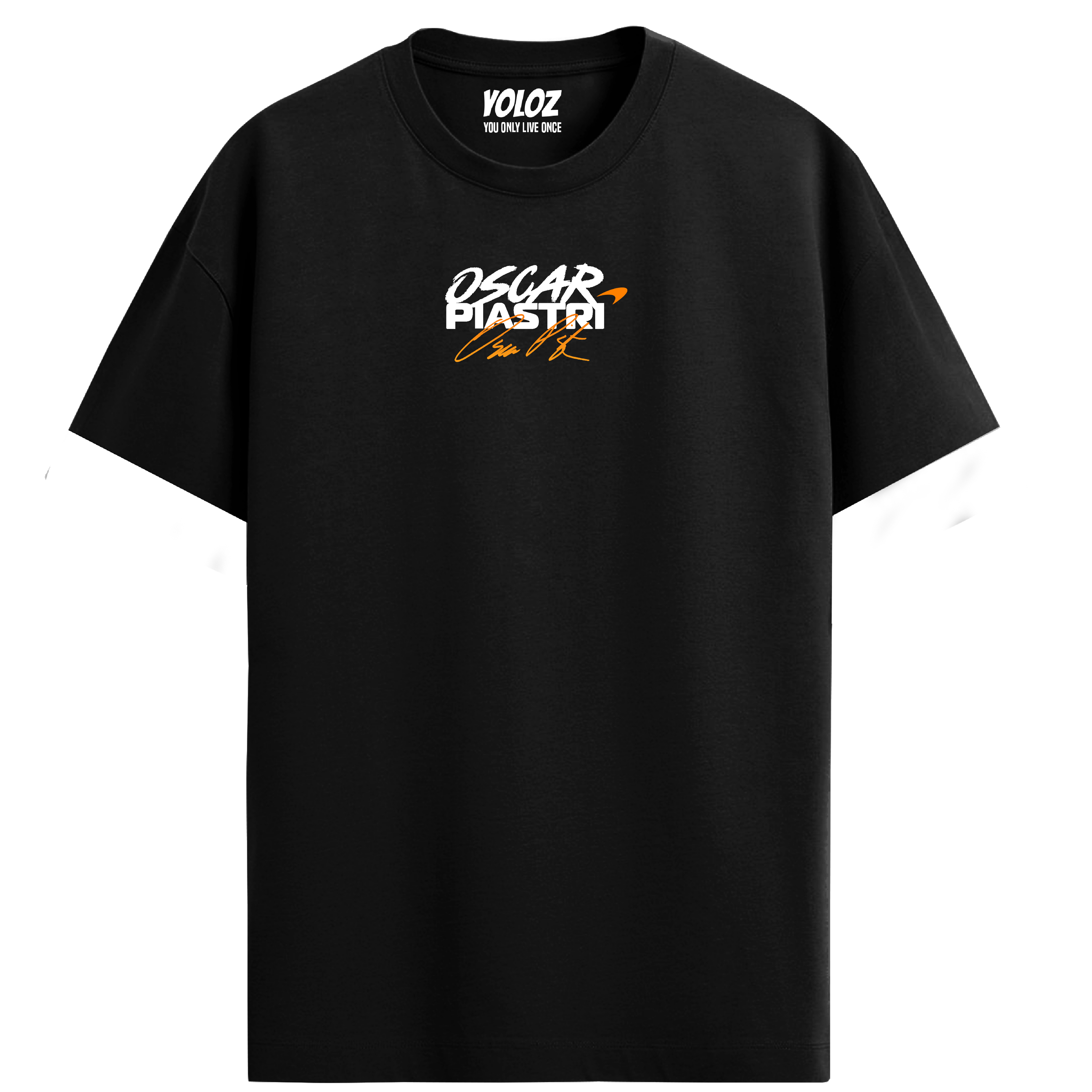 Oscar Piastri Regular Fit Tee – Black