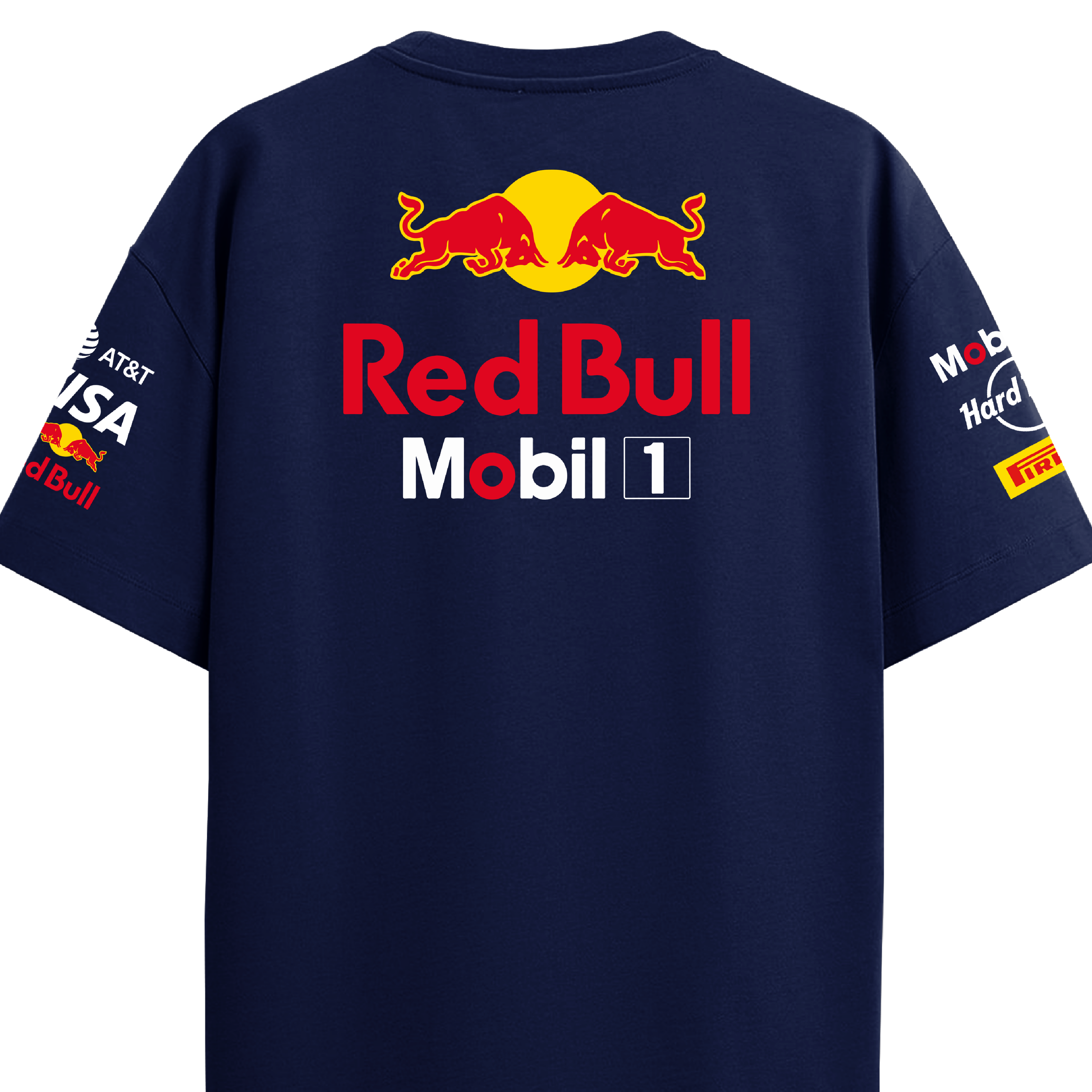 Red Bull Racing Oversized Tee – Navy Blue