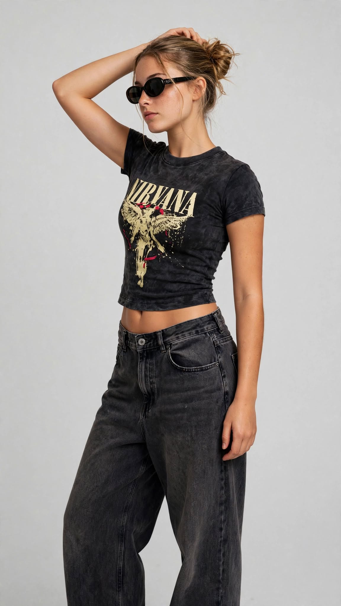 Nirvana Cropped Top