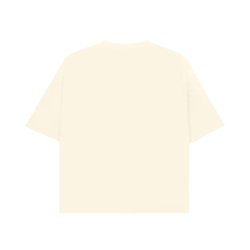 BASIC OFF WHITE OVERSIZED T-SHIRT