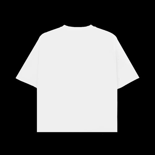 BASIC WHITE OVERSIZED T-SHIRT