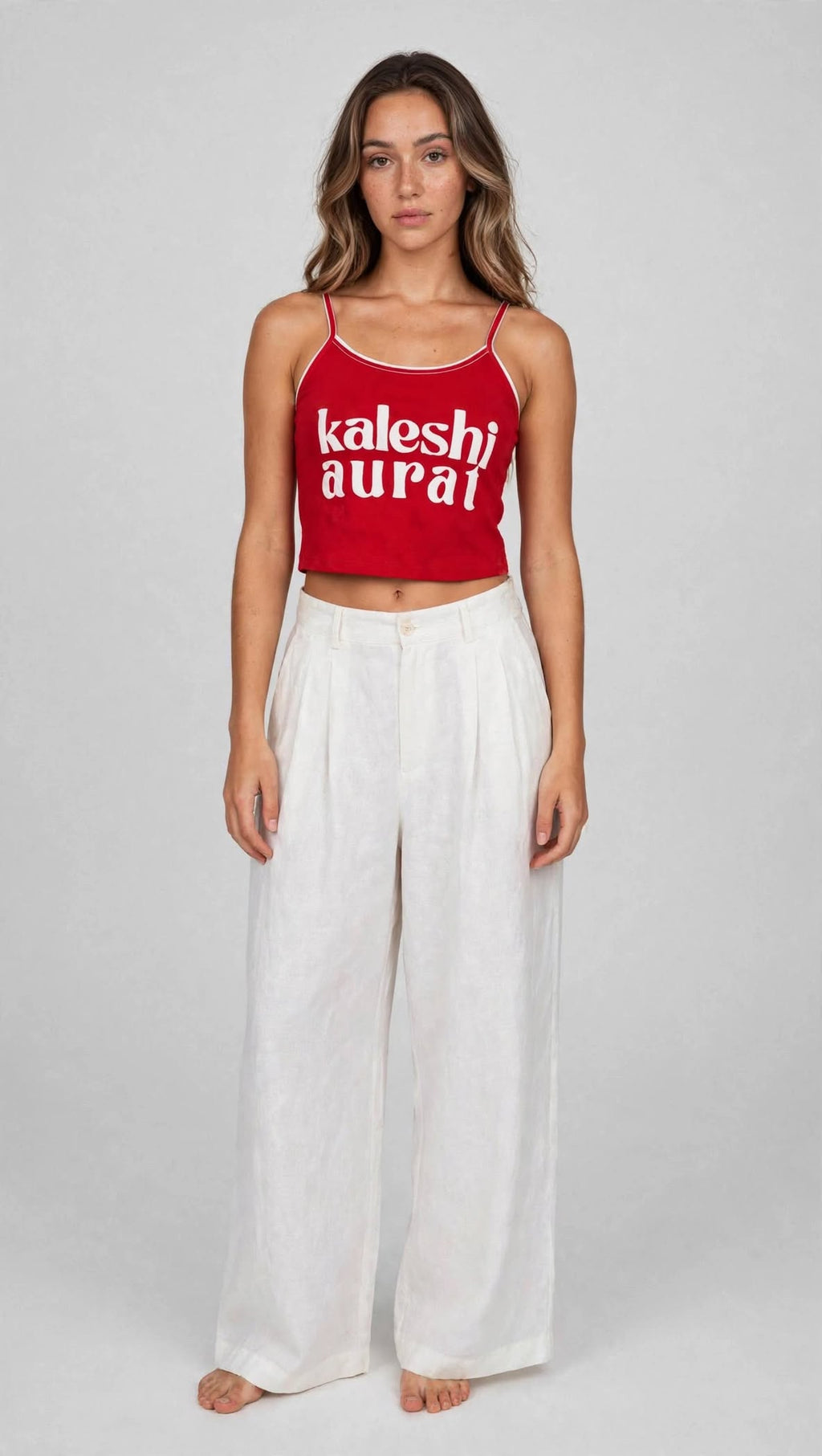 Kaleshi Aurat Cropped Top