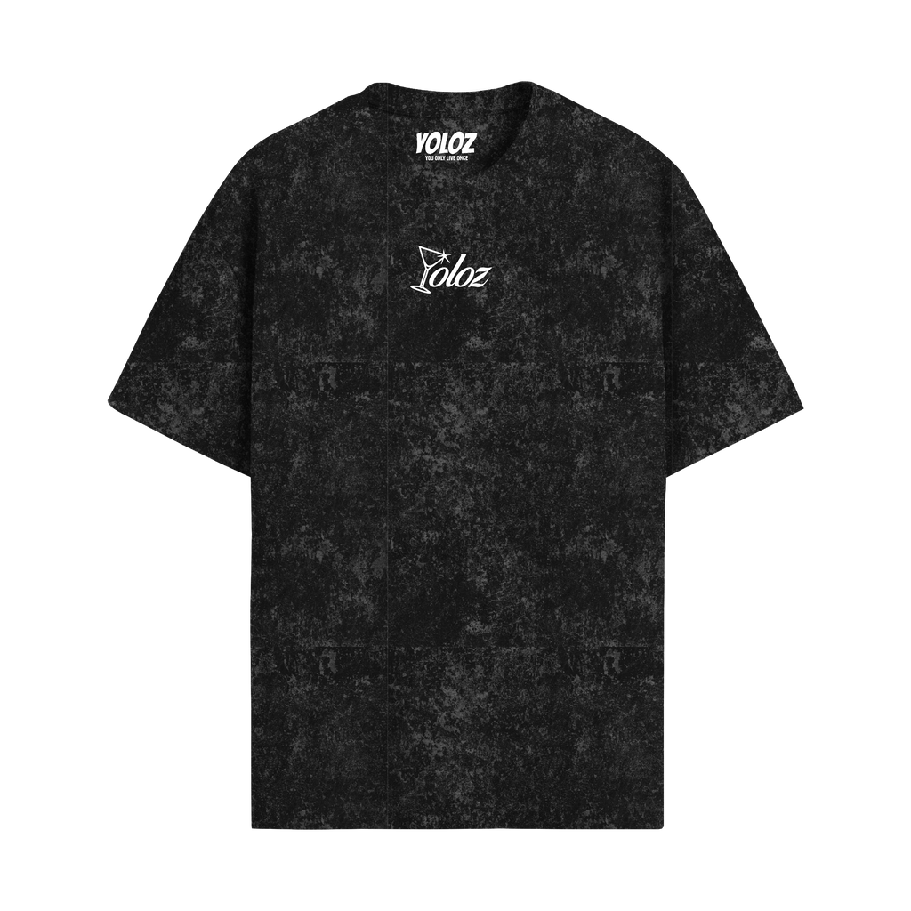 GOOD STORIES ACID WASH OVERSIZED T-SHIRT
