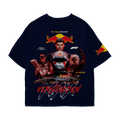 Max Verstappen Oversized Tee – Navy Blue