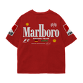 Marlboro Racing Oversized Tee – Red