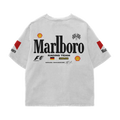 Marlboro Racing Oversized Tee – White