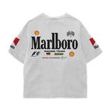 Marlboro Racing Oversized Tee – White