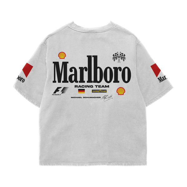 Marlboro Racing Oversized Tee – White