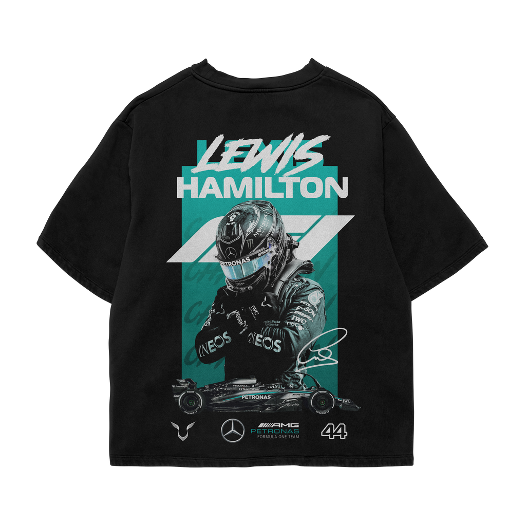 Lewis Hamilton Oversized Tee – Black