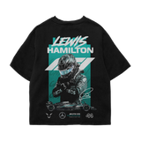 Lewis Hamilton Oversized Tee – Black
