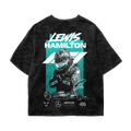 Lewis Hamilton Oversized Tee – Acid Wash