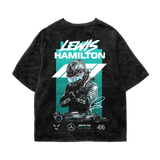 Lewis Hamilton Oversized Tee – Acid Wash