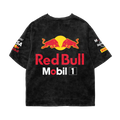 Red Bull Racing Oversized Tee – Acid Wash