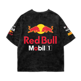 Red Bull Racing Oversized Tee – Acid Wash