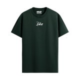 GOOD STORIES BOTTLE GREEN REGULAR FIT T-SHIRT
