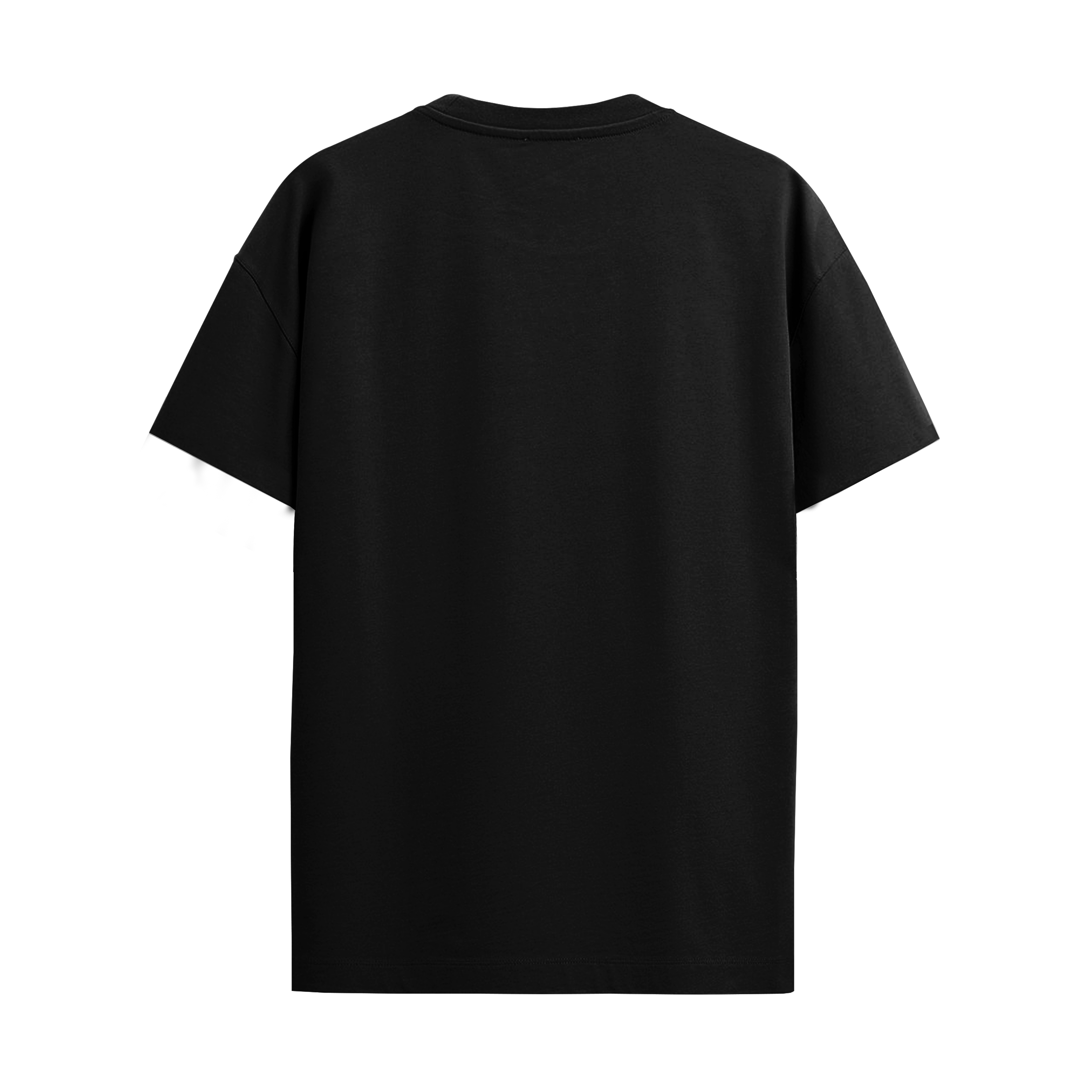 BASIC BLACK REGULAR FIT T-SHIRT