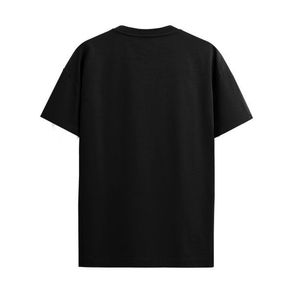 BASIC BLACK REGULAR FIT T-SHIRT