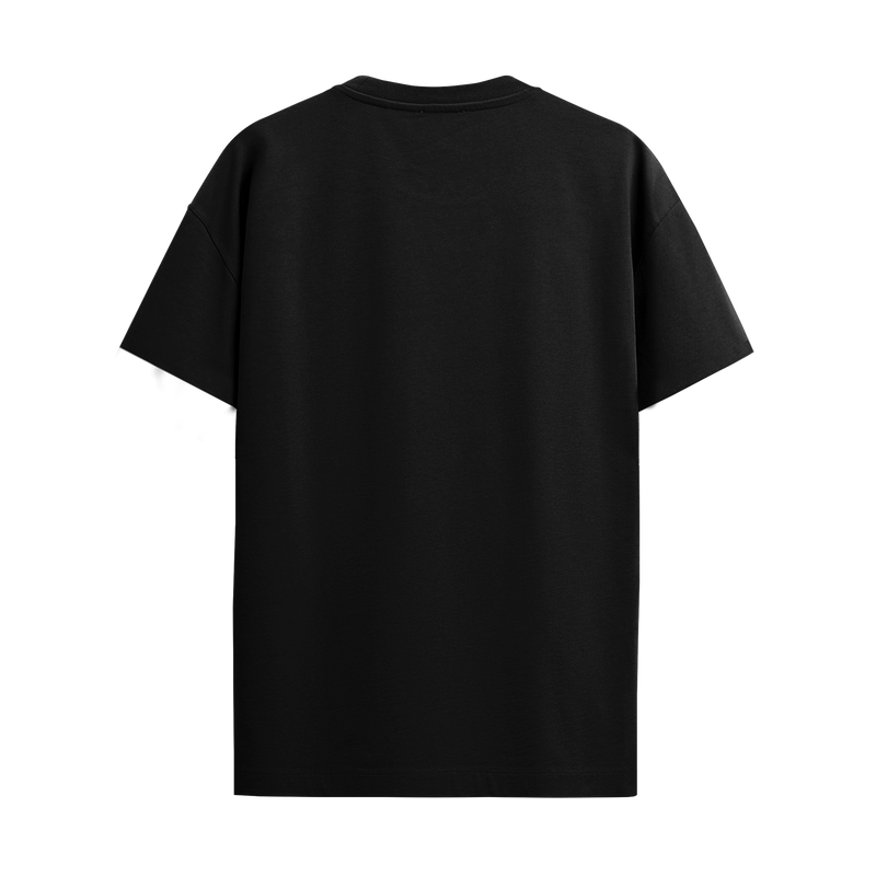 BASIC BLACK REGULAR FIT T-SHIRT