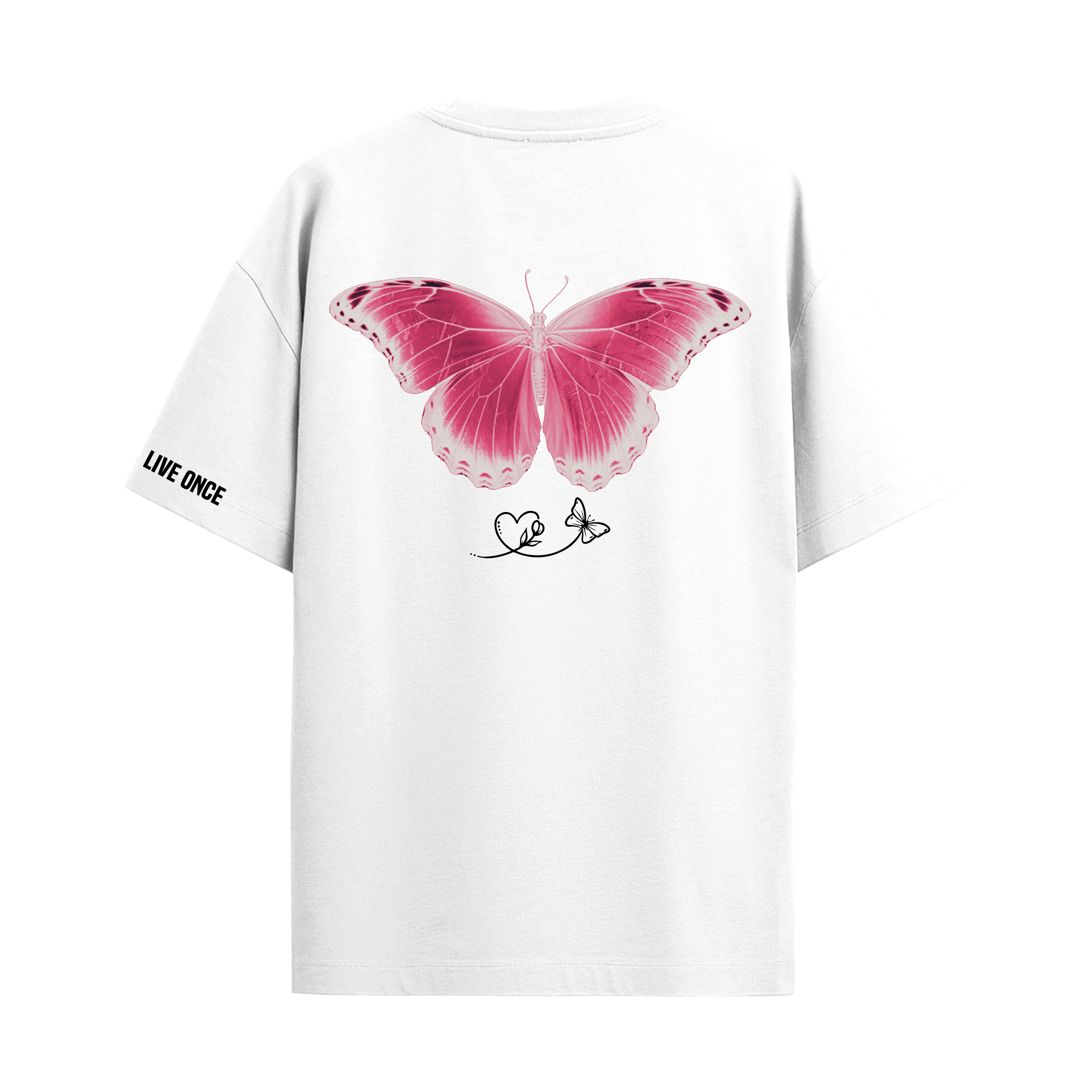 BUTTERFLY OVERSIZED T-SHIRT