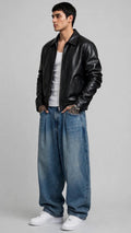 The Black Leather Jacket