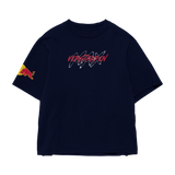 Max Verstappen Oversized Tee – Navy Blue