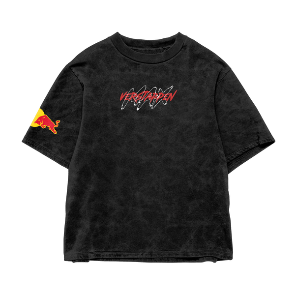 Max Verstappen Oversized Tee – Acid Wash