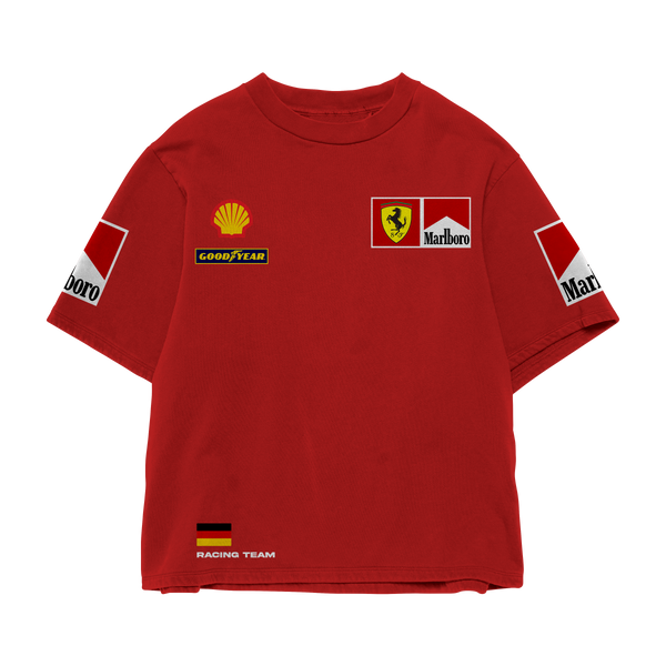 Marlboro Racing Oversized Tee – Red