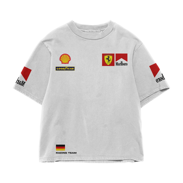 Marlboro Racing Oversized Tee – White