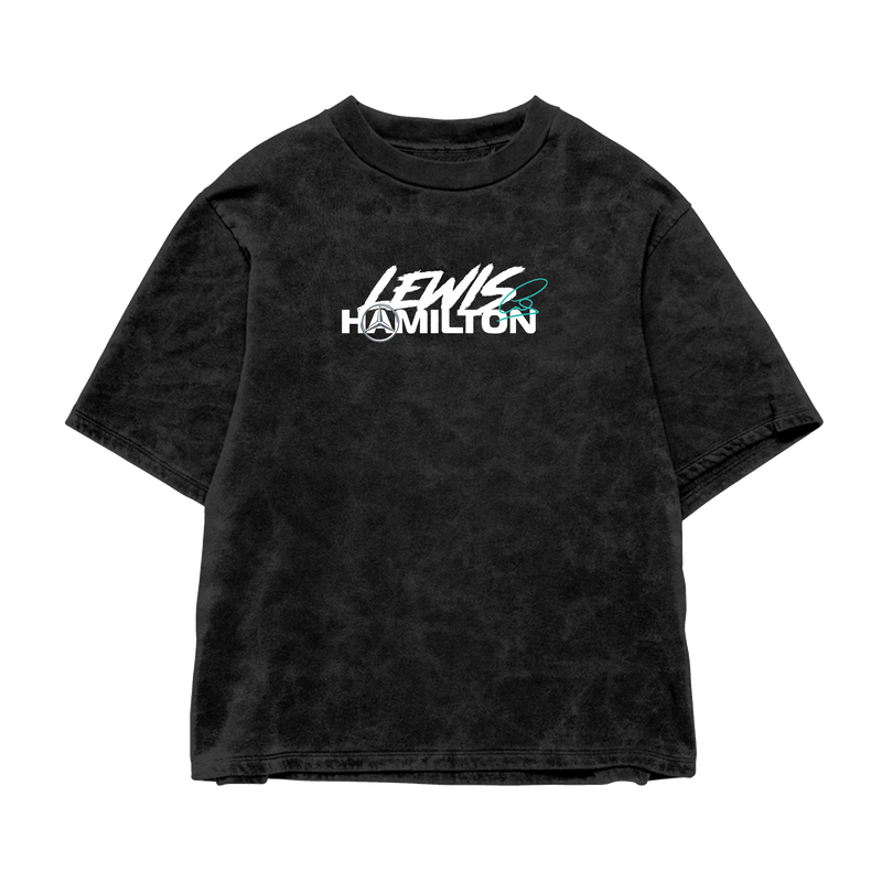 Lewis Hamilton Oversized Tee – Acid Wash