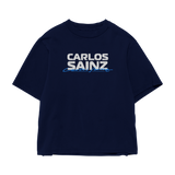 Carlos Sainz Oversized Tee – Navy Blue