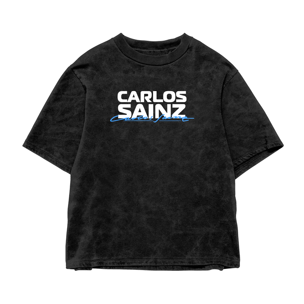 Carlos Sainz Oversized Tee – Acid Wash