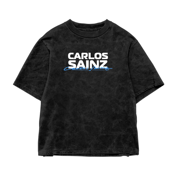 Carlos Sainz Oversized Tee – Acid Wash