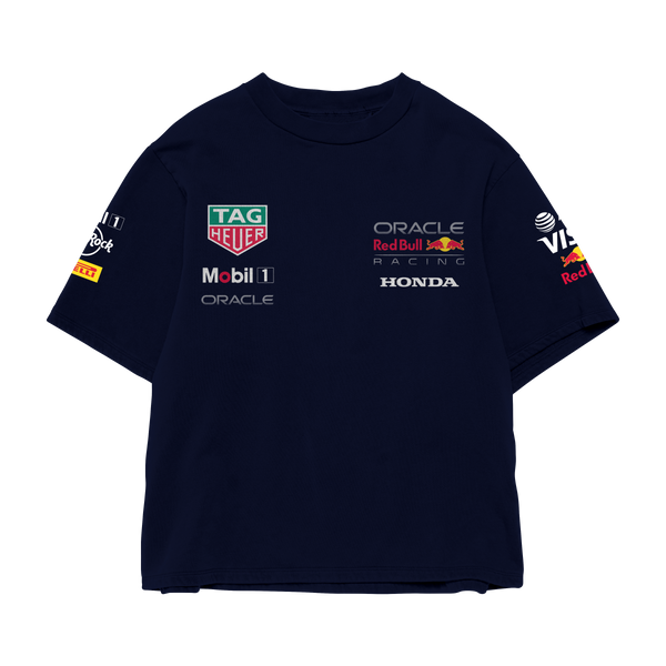 Red Bull Racing Oversized Tee – Navy Blue