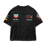 Red Bull Racing Oversized Tee – Acid Wash