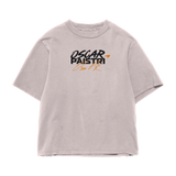 Oscar Piastri Oversized Tee – Off White
