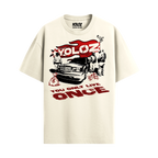 GANGSTER OFF WHITE T-SHIRT