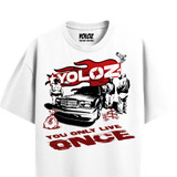 GANGSTER WHITE REGULAR FIT T-SHIRT