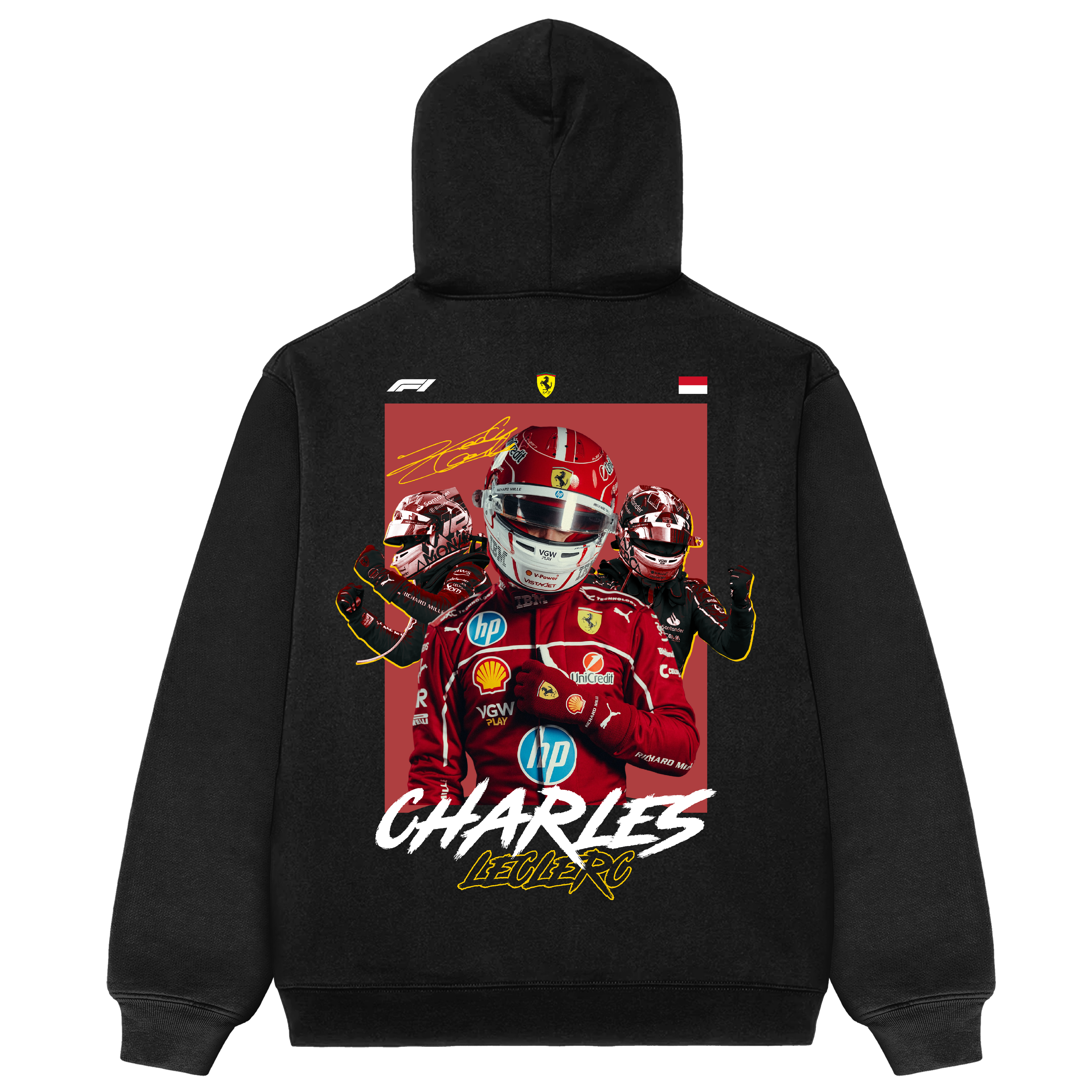 Charles Leclerc Oversized Hoodie