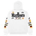 Marlboro Racing Oversized Hoodie - White