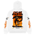 Oscar Piastri Oversized Hoodie – White