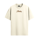 HUNTER OFF WHITE OVERSIZED T-SHIRT