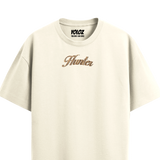 HUNTER OFF WHITE OVERSIZED T-SHIRT