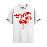 HOT MESS WHITE OVERSIZED T-SHIRT