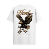 HUNTER WHITE REGULAR FIT T-SHIRT
