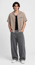 BASIC CHECKERED CROPPED SHIRT
